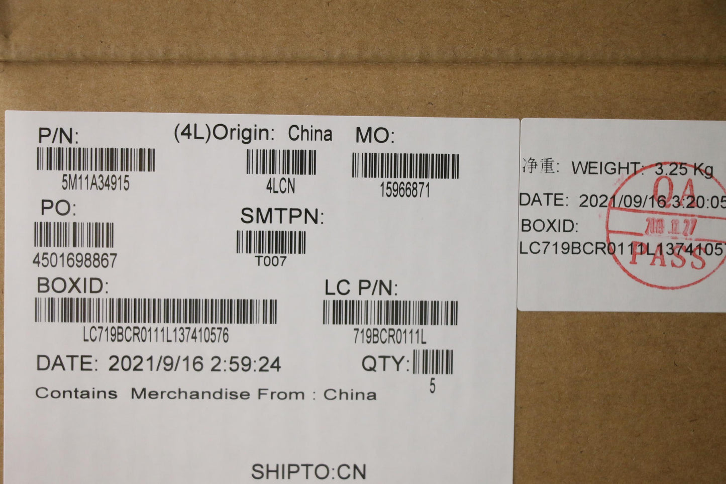Lenovo Mech_Asm Kbd Ukr(Pri) Tex Us B - 5M11A34915