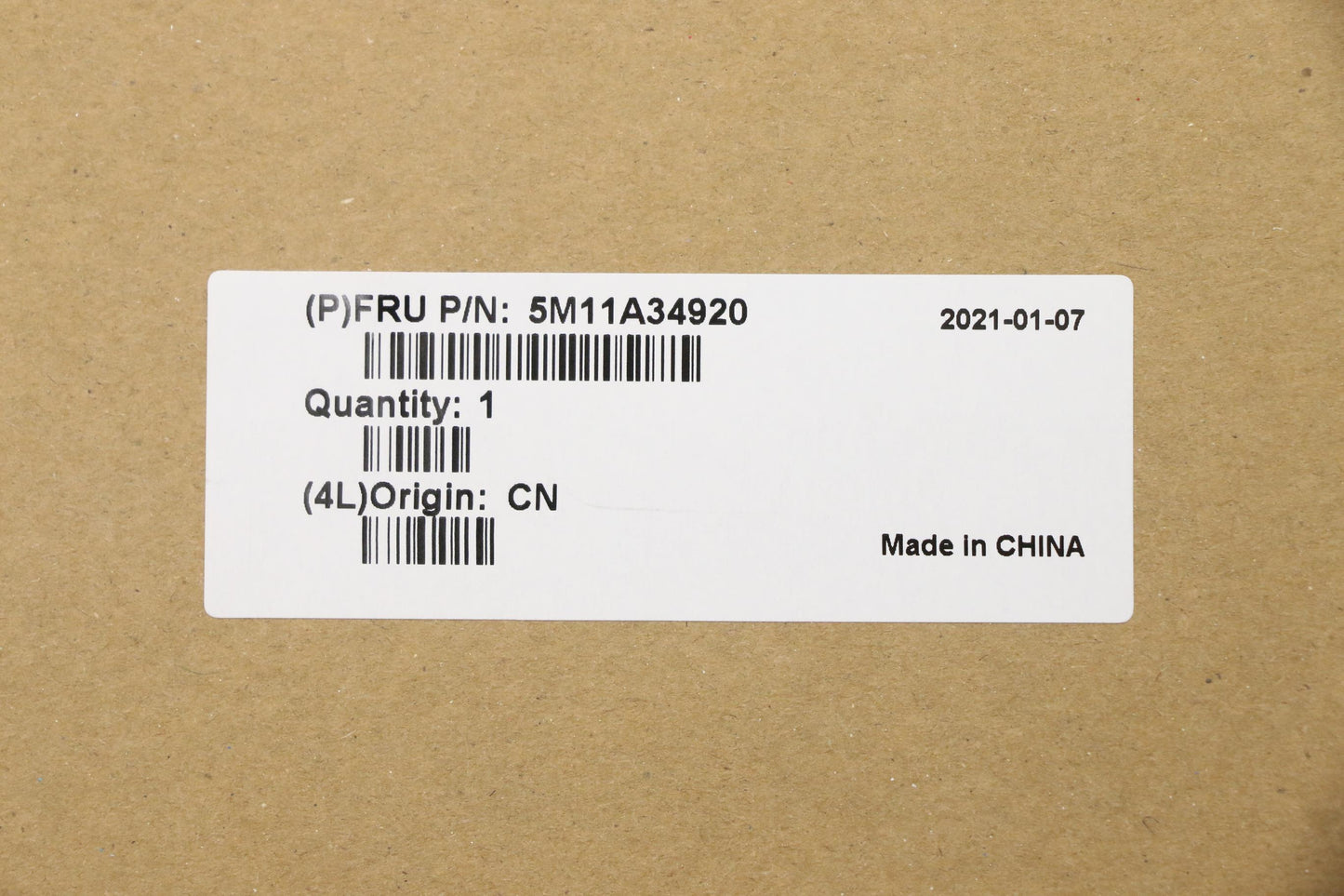 Lenovo Mech_Asm Kbd Euro Eng(Sun) Tex - 5M11A34920