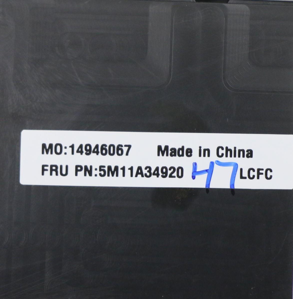 Lenovo Mech_Asm Kbd Euro Eng(Sun) Tex - 5M11A34920