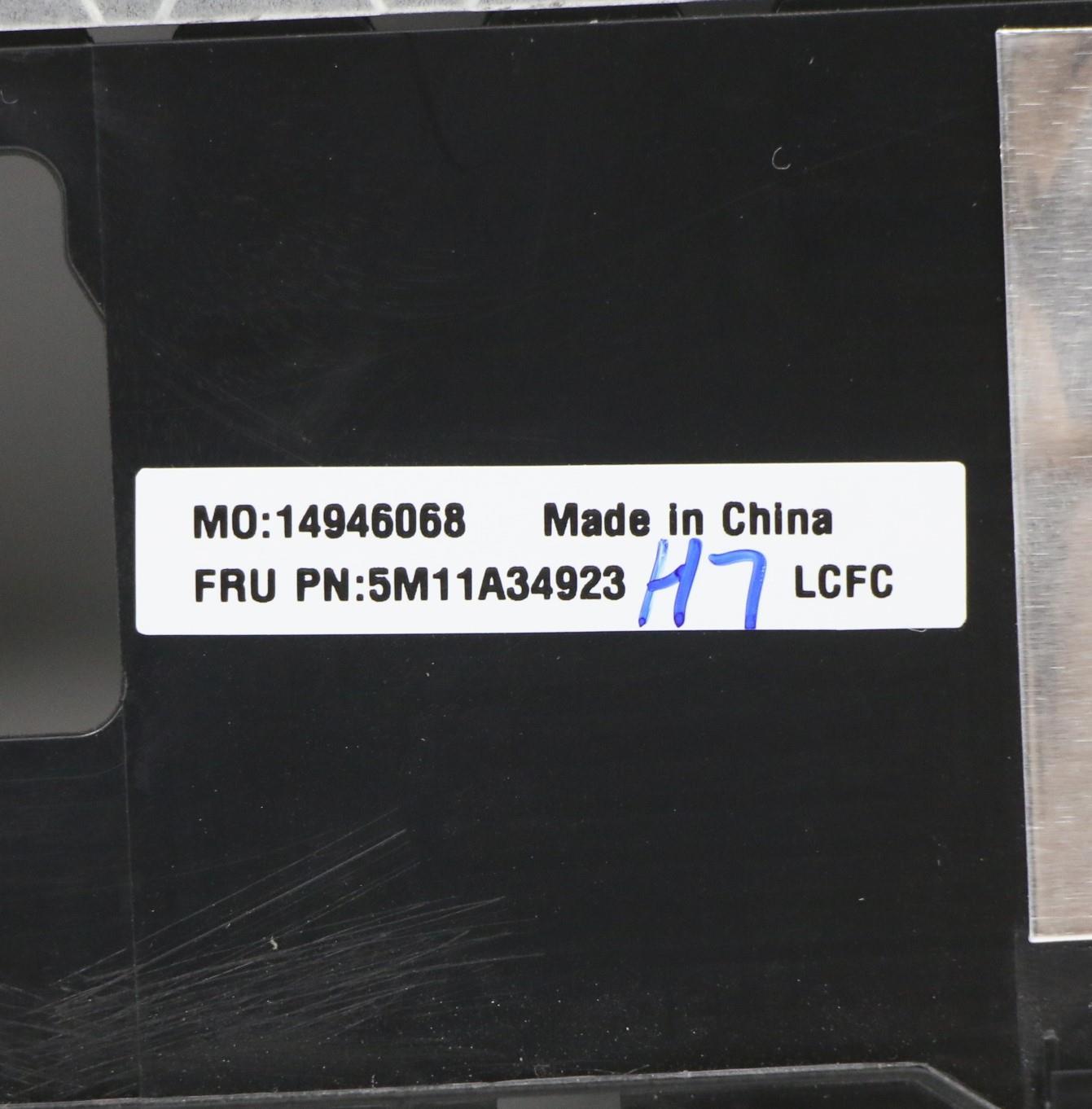 Lenovo Mech_Asm Kbd Eng(Sun) Tex Fpr - 5M11A34923