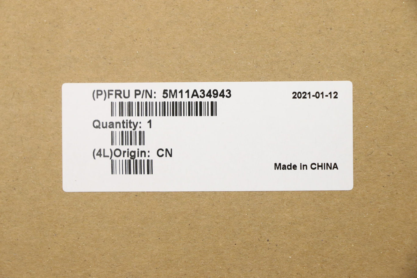 Lenovo Mech_Asm Kbd Kor(Pri) Tex Fpr - 5M11A34943