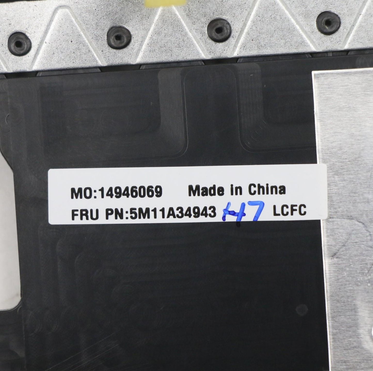 Lenovo Mech_Asm Kbd Kor(Pri) Tex Fpr - 5M11A34943