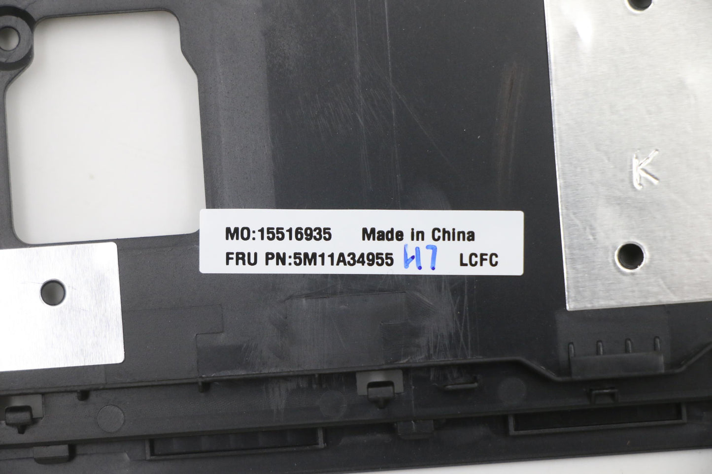 Lenovo C-Cover with USA English Keyboard, Black, Backlit - 5M11A34955