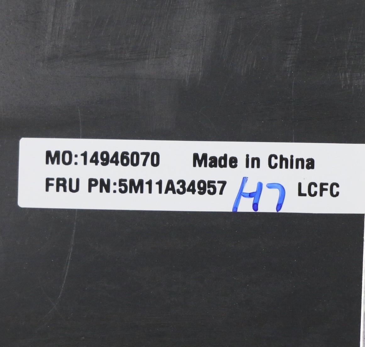 Lenovo Mech_Asm Kbd Eng Bl(Sun) Pat U - 5M11A34957