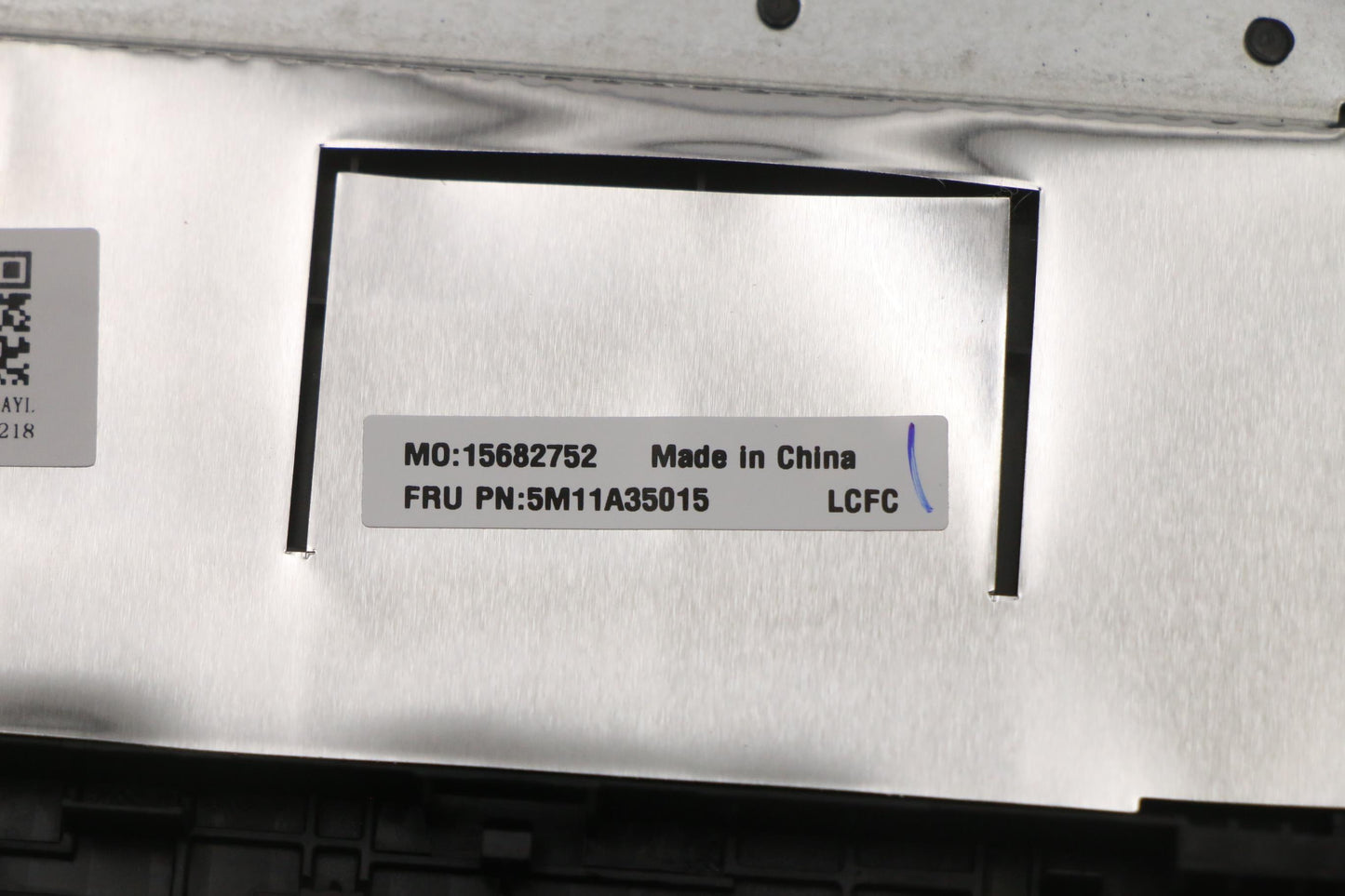 Lenovo Mech_Asm Kbd Tur Bl(Pri) Pat U - 5M11A35015