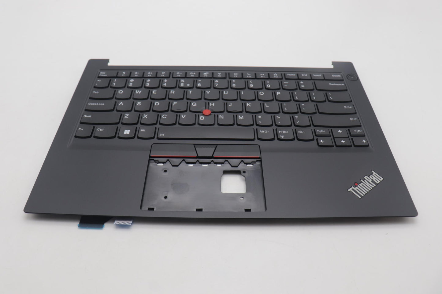Lenovo Euro English Keyboard with C-Cover, Backlit, US Layout, Black - 5M11A35023