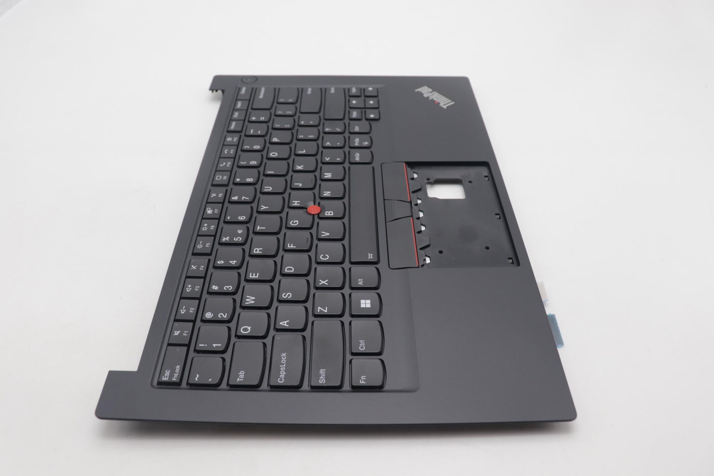 Lenovo Euro English Keyboard with C-Cover, Backlit, US Layout, Black - 5M11A35023