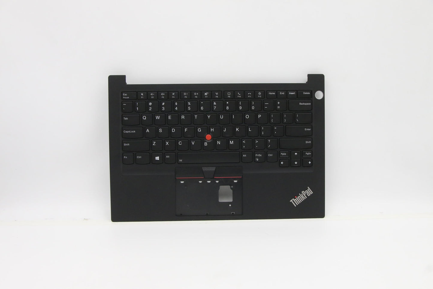 Lenovo - C-Cover with Keyboard, USA English, Black, Backlight, with Fingerprint Reader - 5M11A35060