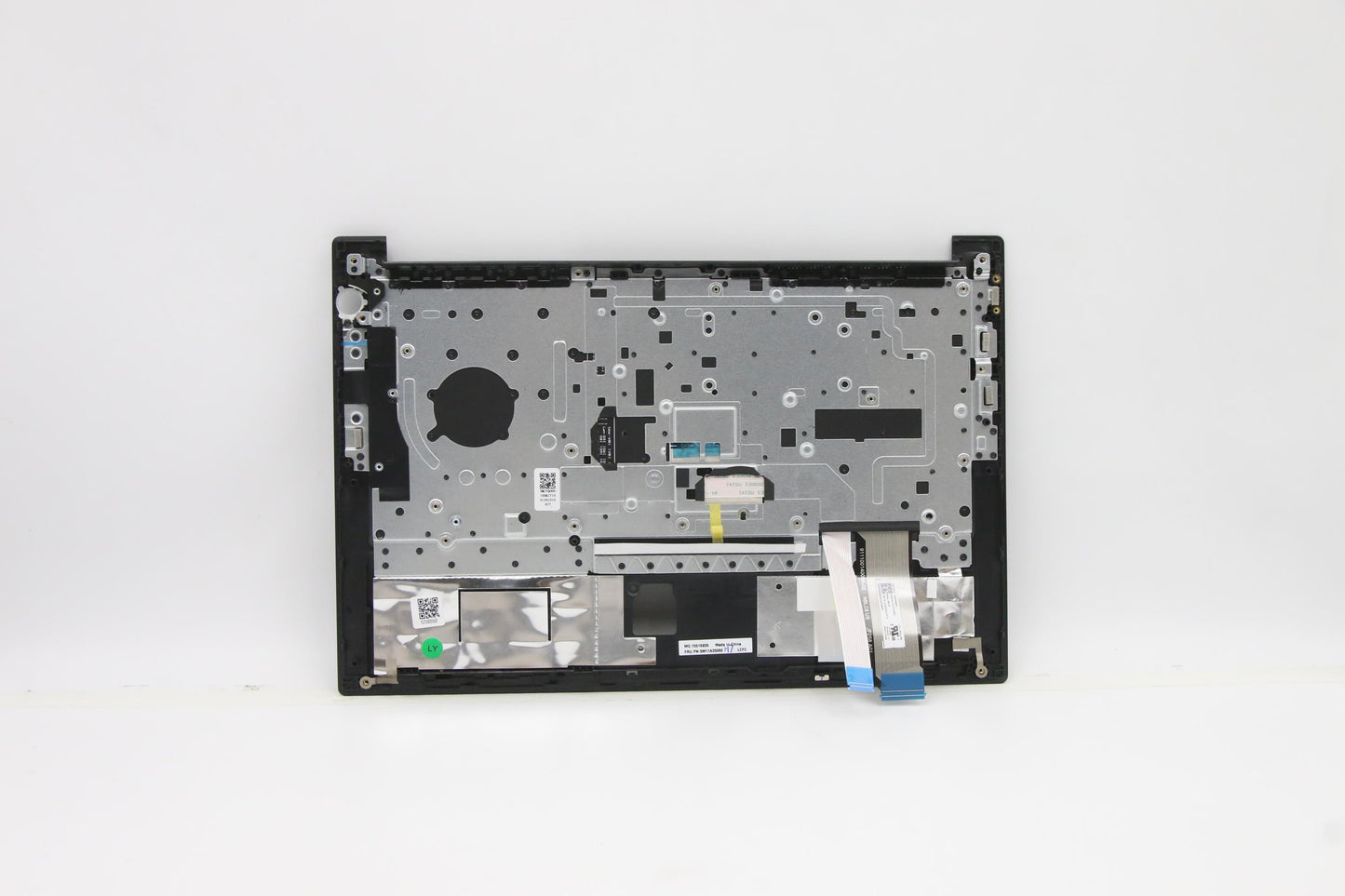 Lenovo - C-Cover with Keyboard, USA English, Black, Backlight, with Fingerprint Reader - 5M11A35060