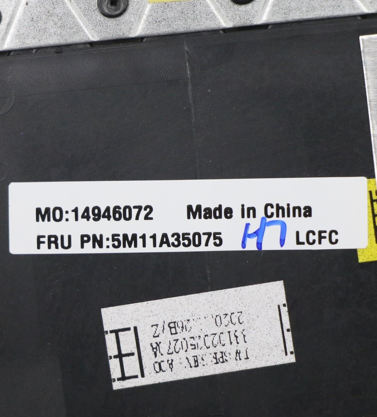 Lenovo Mech_Asm Kbd Spa Bl(Pri) Pat F - 5M11A35075