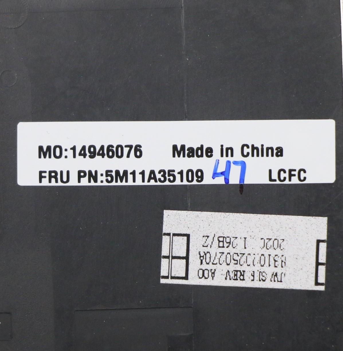 Lenovo Mech_Asm Kbd Slv Bl(Tra) Pat F - 5M11A35109