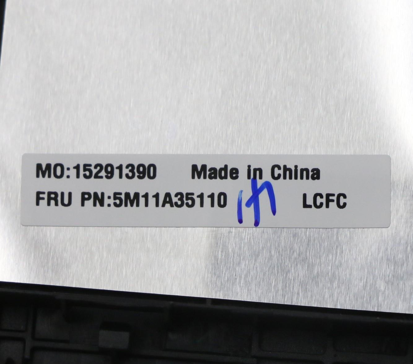 Lenovo Mech_Asm Kbd Slv Bl(Sun) Pat F - 5M11A35110