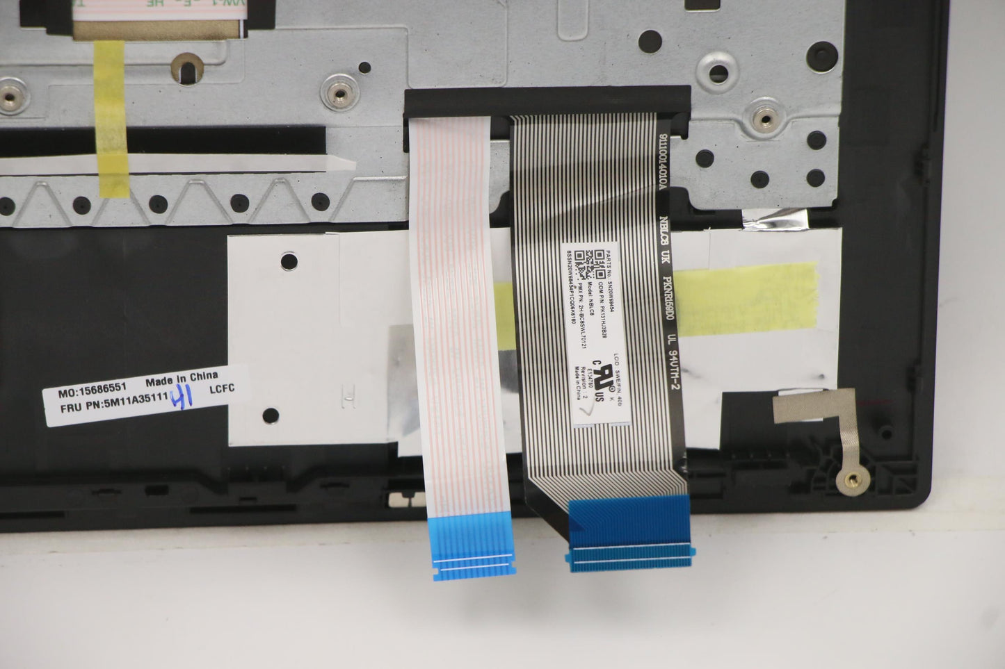 Lenovo Mech_Asm Kbd Swe/Fin Bl(Pri)Pa - 5M11A35111