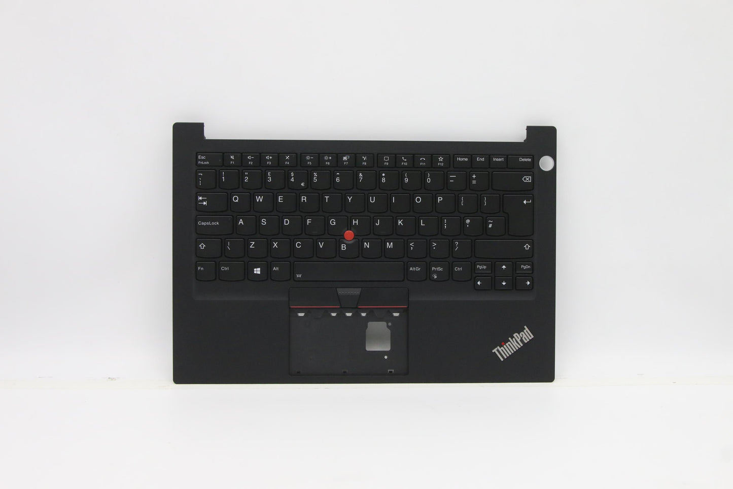 Lenovo C-Cover with Keyboard, UK English, Black, Backlit, Fingerprint Reader - 5M11A35123