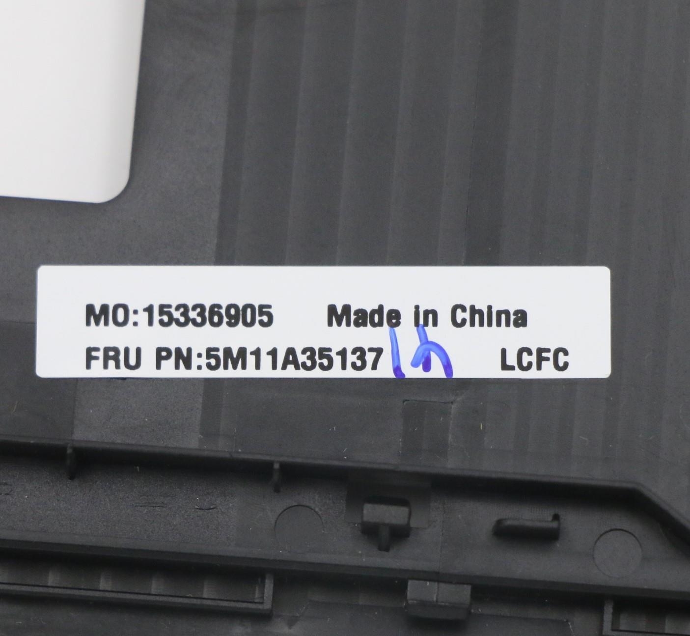 Lenovo Mech_Asm Kbd Jpn Bl(Sun) Pat F - 5M11A35137