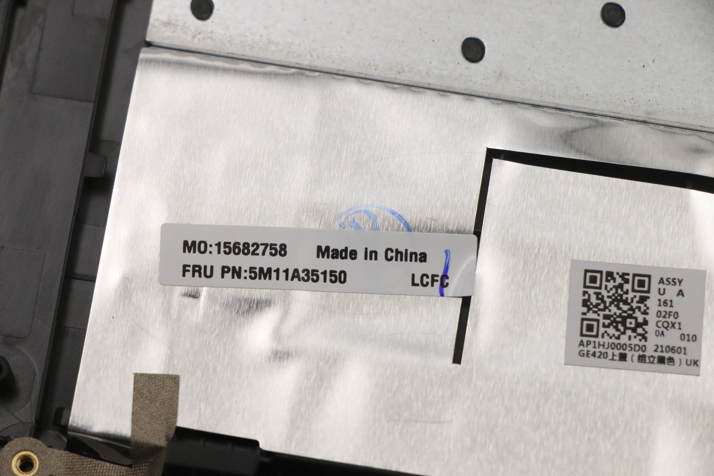 Lenovo Mech_Asm Kbd La Spa Bl(Pri) Pa - 5M11A35150