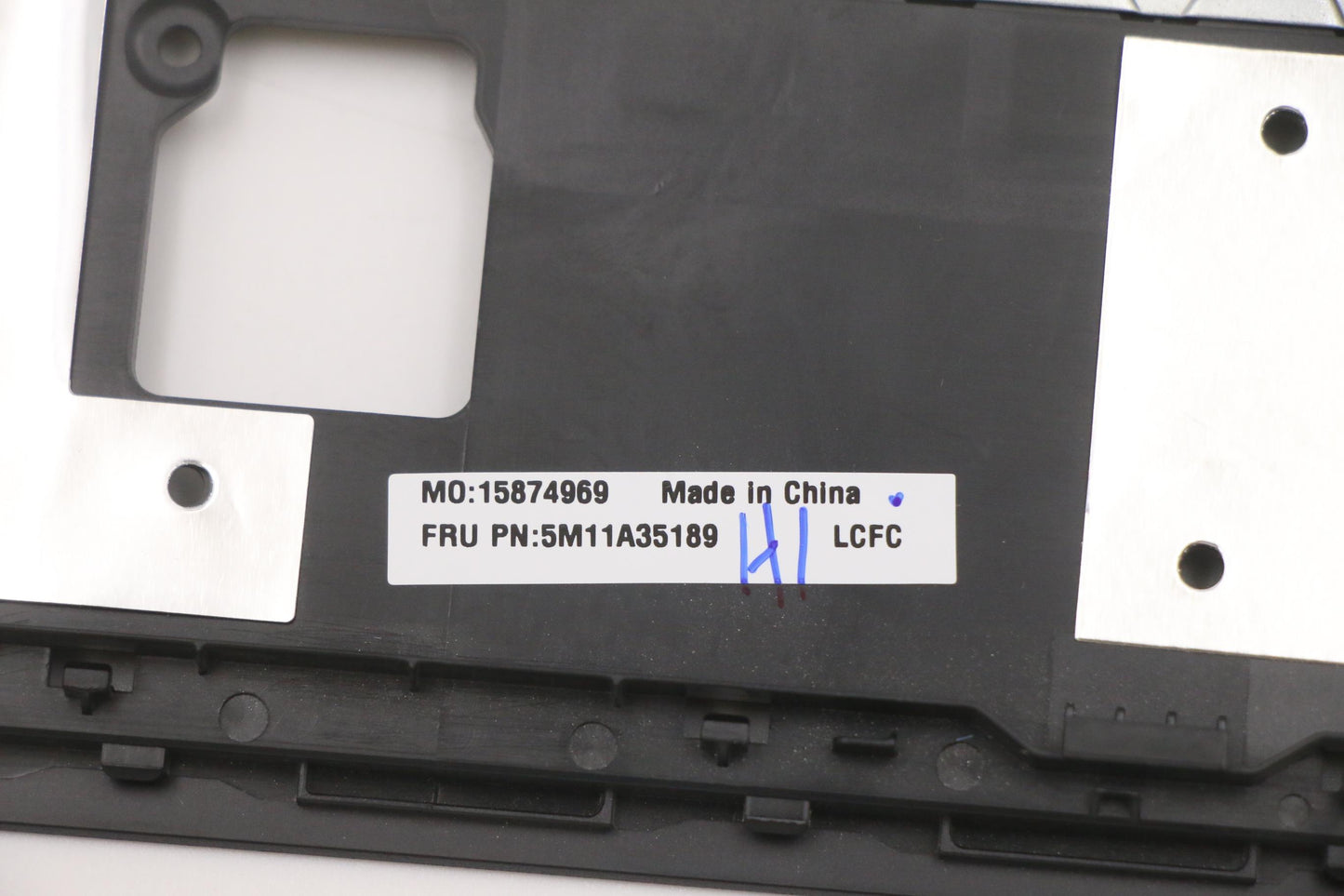 Lenovo Mech_Asm Kbd Ind Eng Bl(Pri) T - 5M11A35189