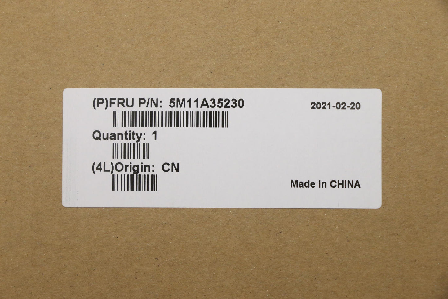 Lenovo Mech_Asm Kbd Euro Eng Bl(Sun)T - 5M11A35230