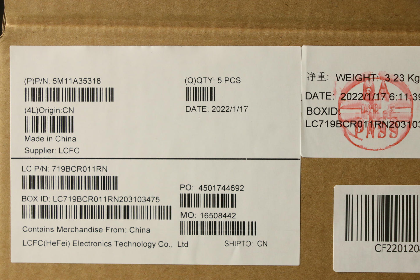 Lenovo Mech_Asm Kbd Ind Eng(Pri) Pat - 5M11A35318