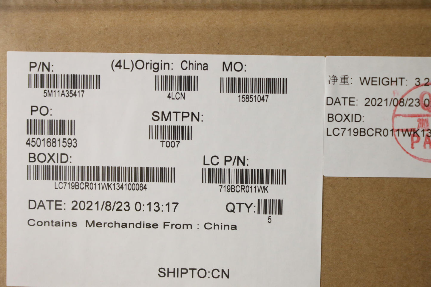 Lenovo Mech_Asm Kbd Thai(Pri) Pat Fpr - 5M11A35417