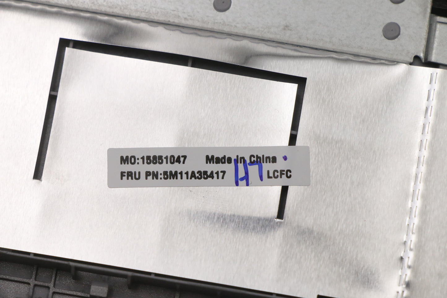 Lenovo Mech_Asm Kbd Thai(Pri) Pat Fpr - 5M11A35417