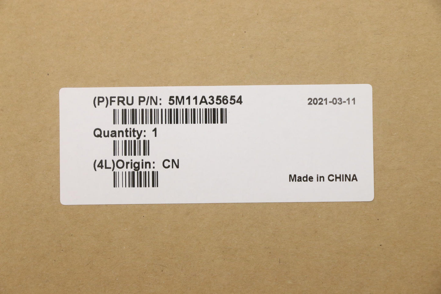 Lenovo Mech_Asm Kb 058 Fra(P)Uk Bk - 5M11A35654
