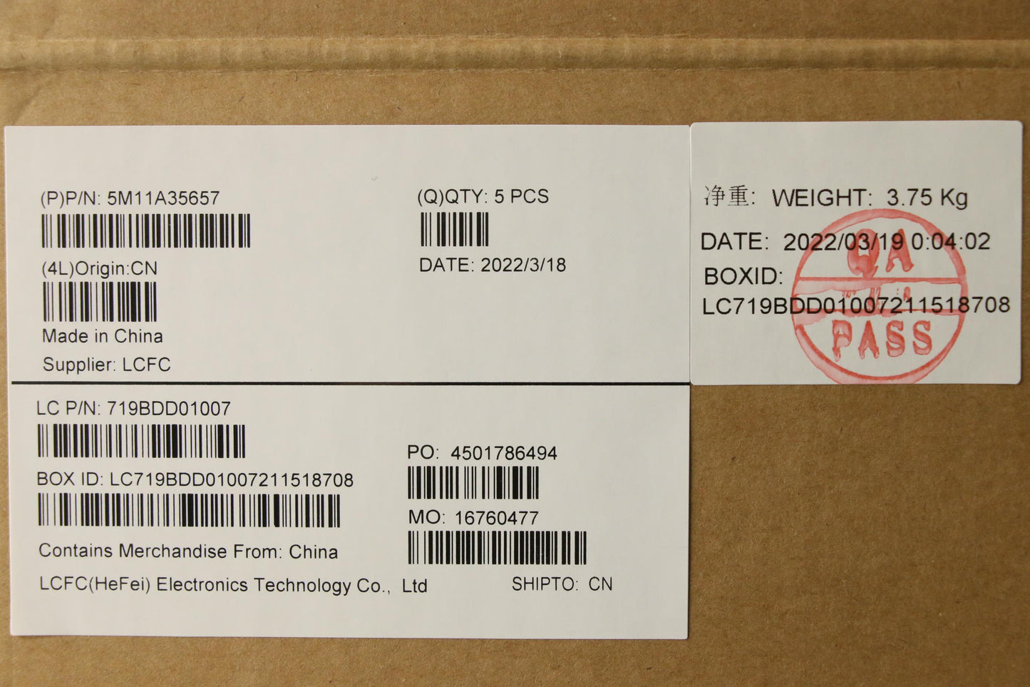 Lenovo Mech_Asm Kb Ara(P)Us Bk - 5M11A35657