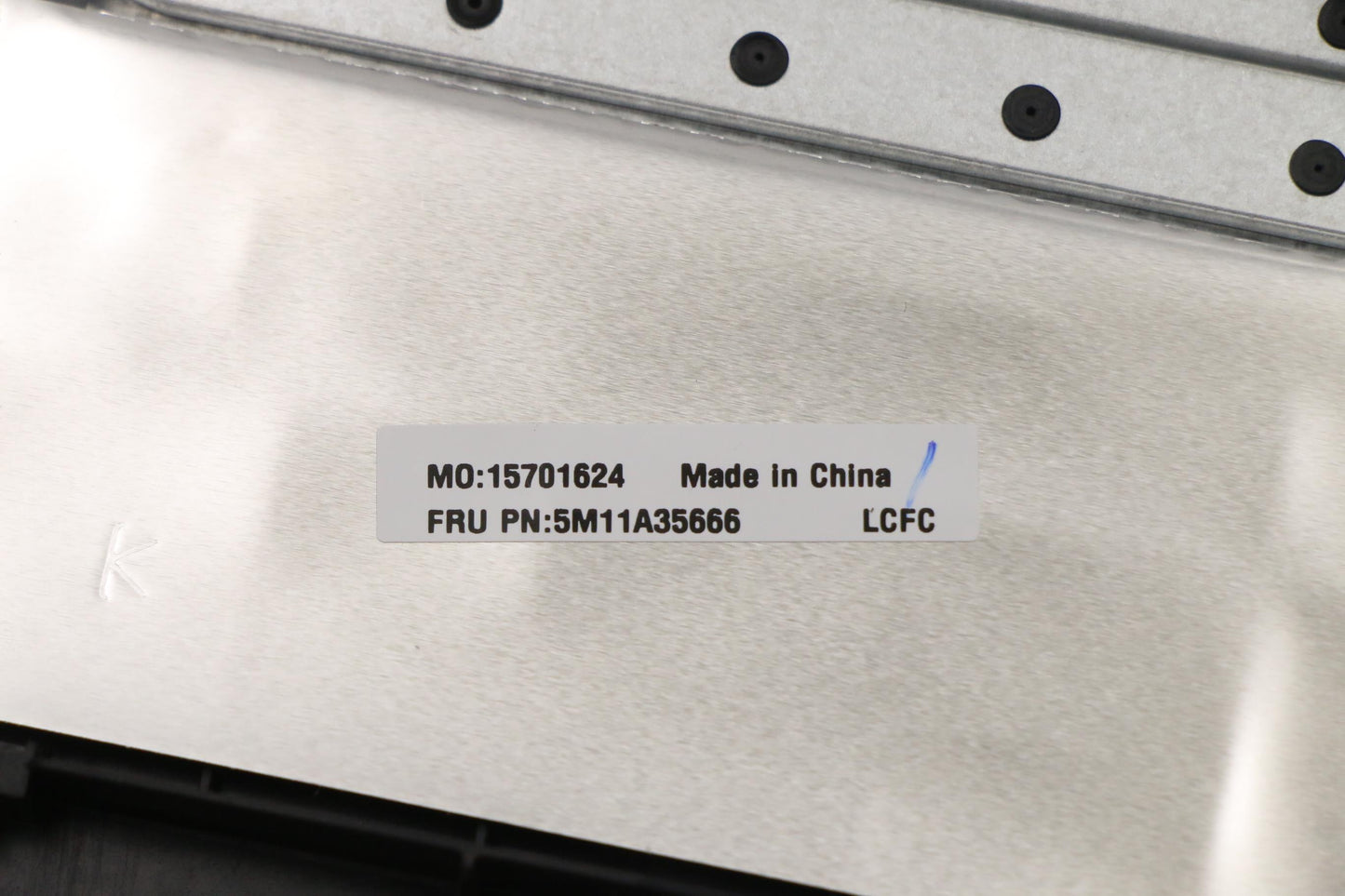 Lenovo Mech_Asm Kb Spa(P)Uk Bk - 5M11A35666