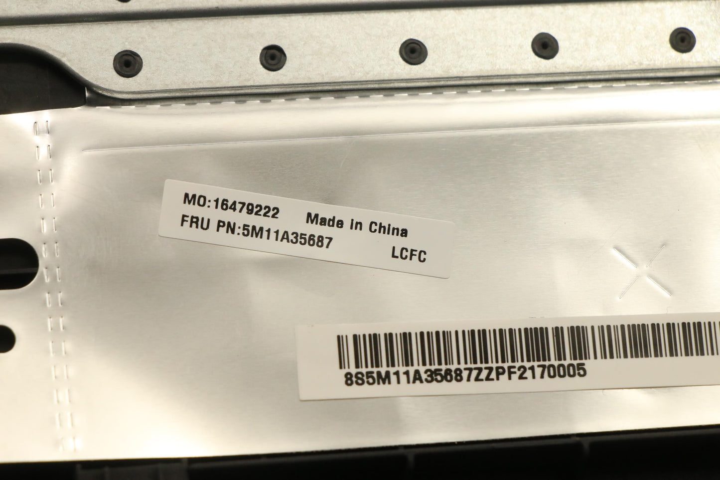 Lenovo Mech_Asm Kb Nor(P)Uk Bk - 5M11A35687