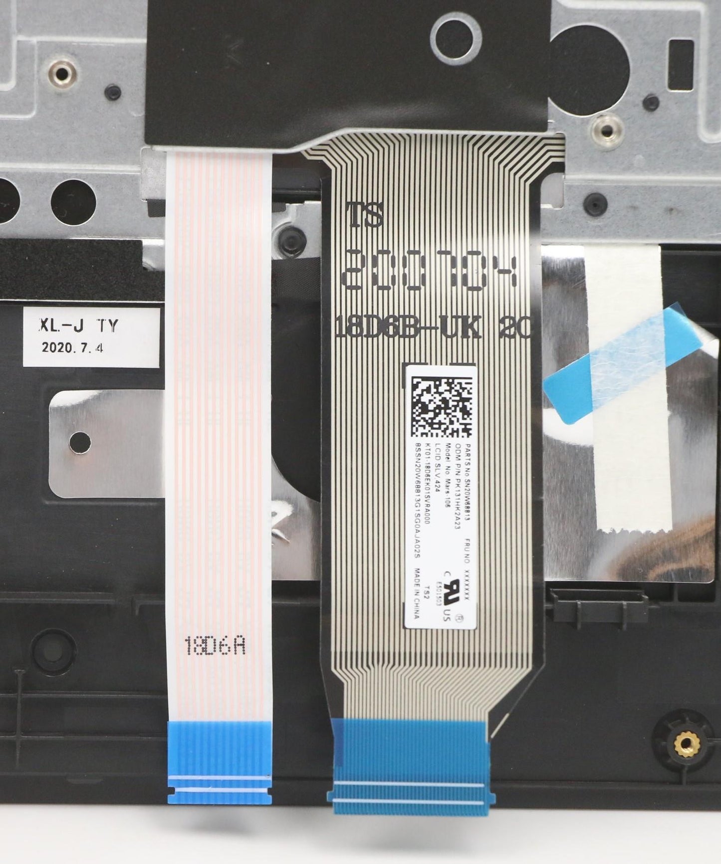 Lenovo Mech_Asm Kb Slv(T)Uk Bk - 5M11A35700