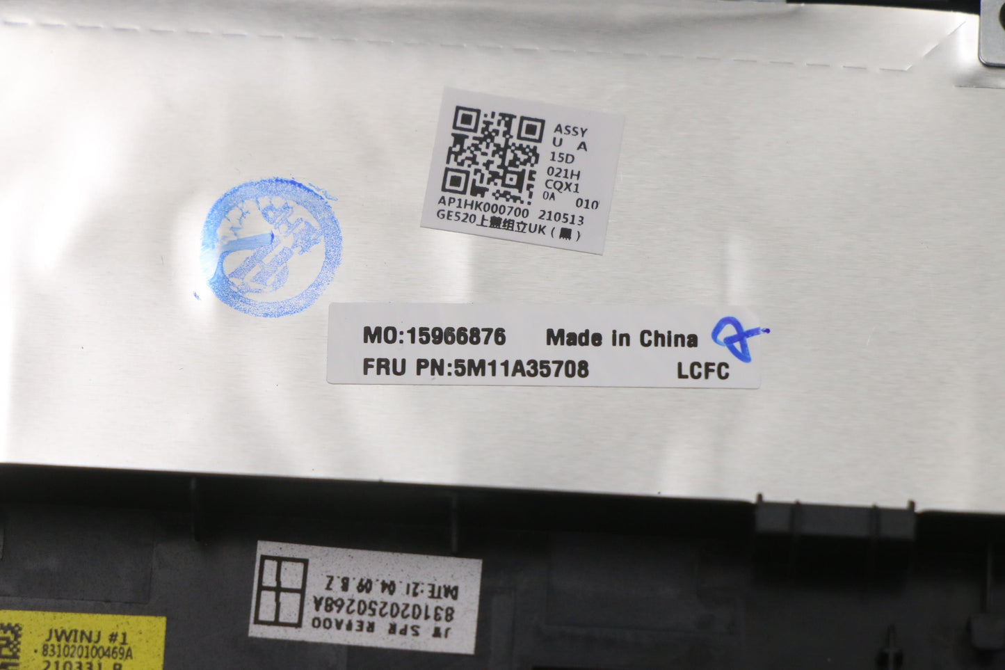 Lenovo Mech_Asm Kb Sws(P)Uk Bk - 5M11A35708