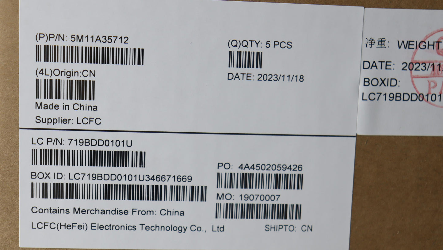Lenovo Mech_Asm Kb Tur(T)Uk Bk - 5M11A35712