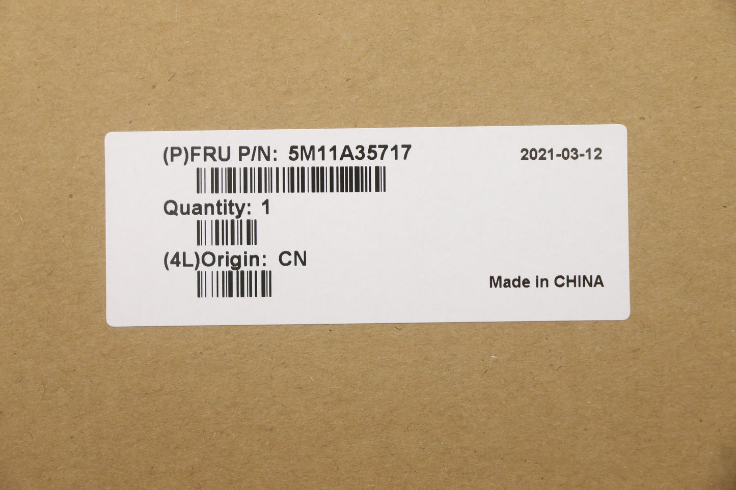 Lenovo Mech_Asm Kb Euro Eng(P)Us Bk - 5M11A35717