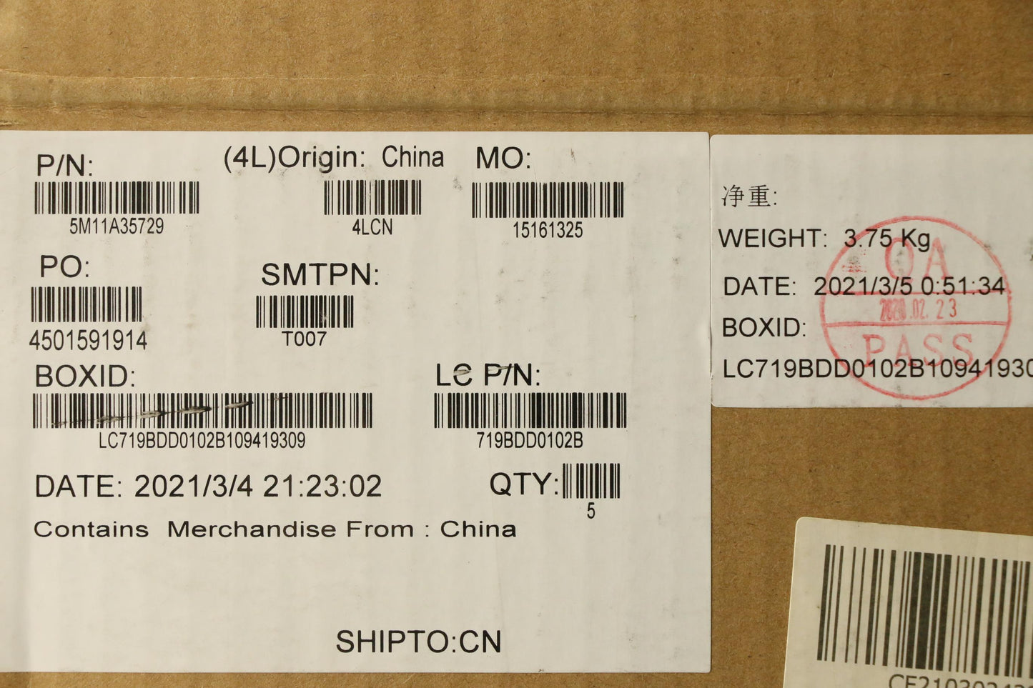 Lenovo Mech_Asm Kb Tc(P)Us Bk - 5M11A35729