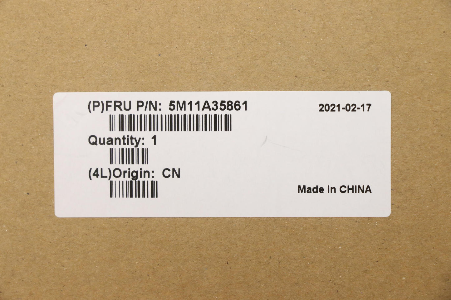 Lenovo Mech_Asm Kb Eng(P)Fpr Us Bk - 5M11A35861