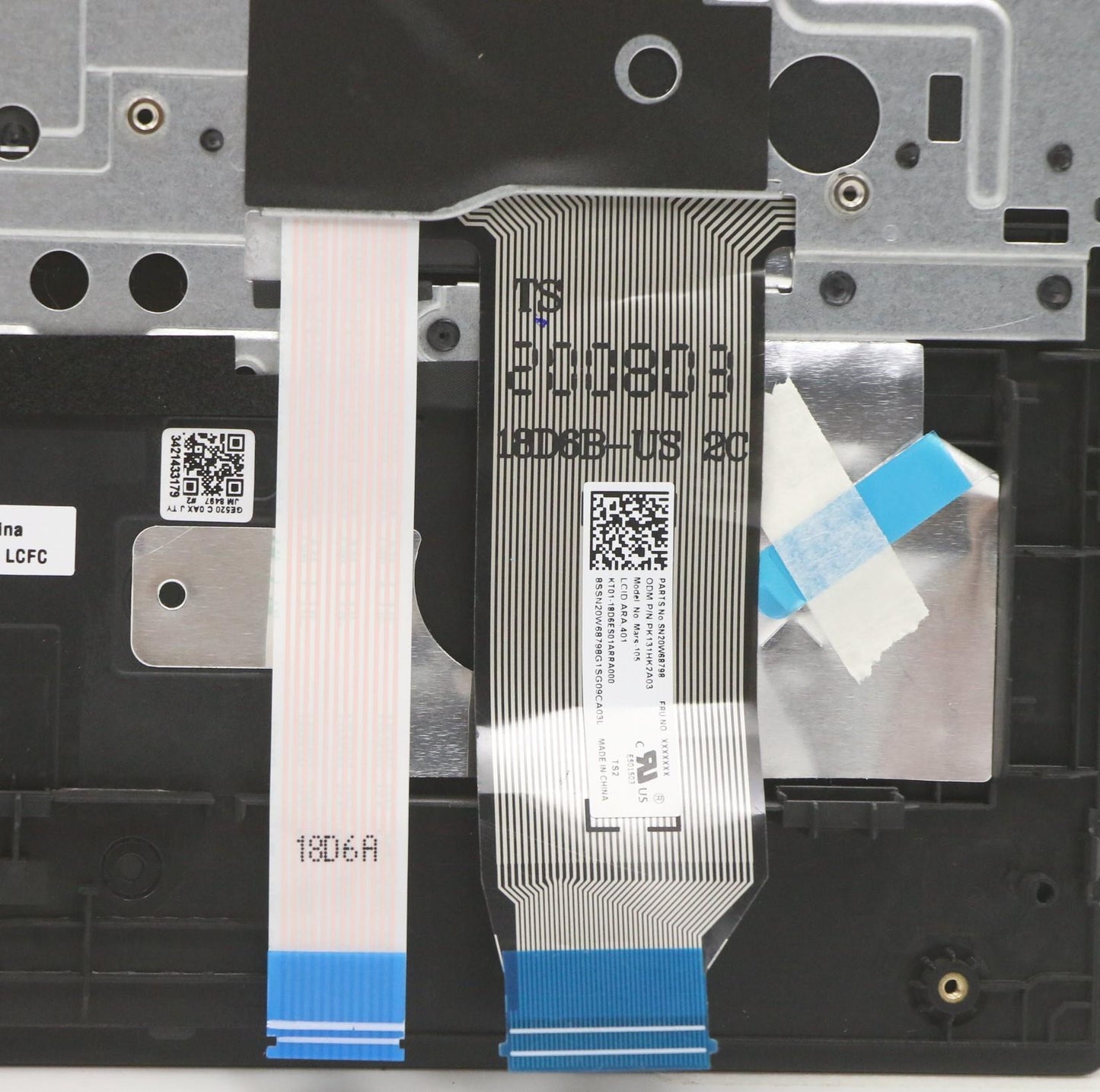 Lenovo Mech_Asm Kb Ara(T)Fpr Us Bk - 5M11A35868