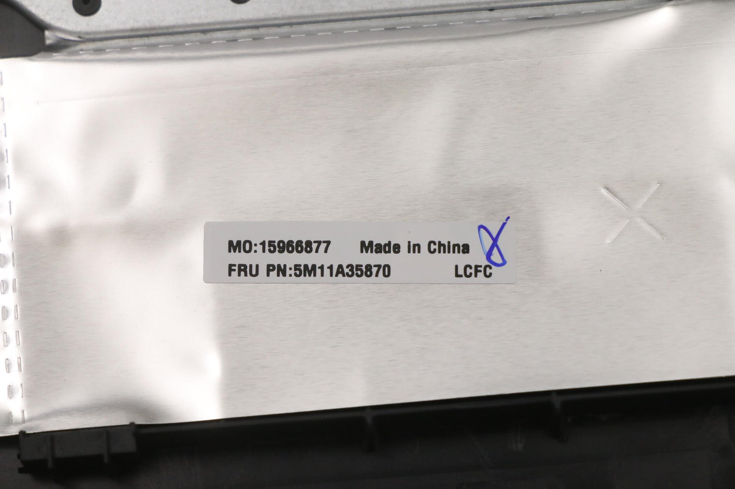 Lenovo Mech_Asm Kb Bel(P)Fpr Uk Bk - 5M11A35870