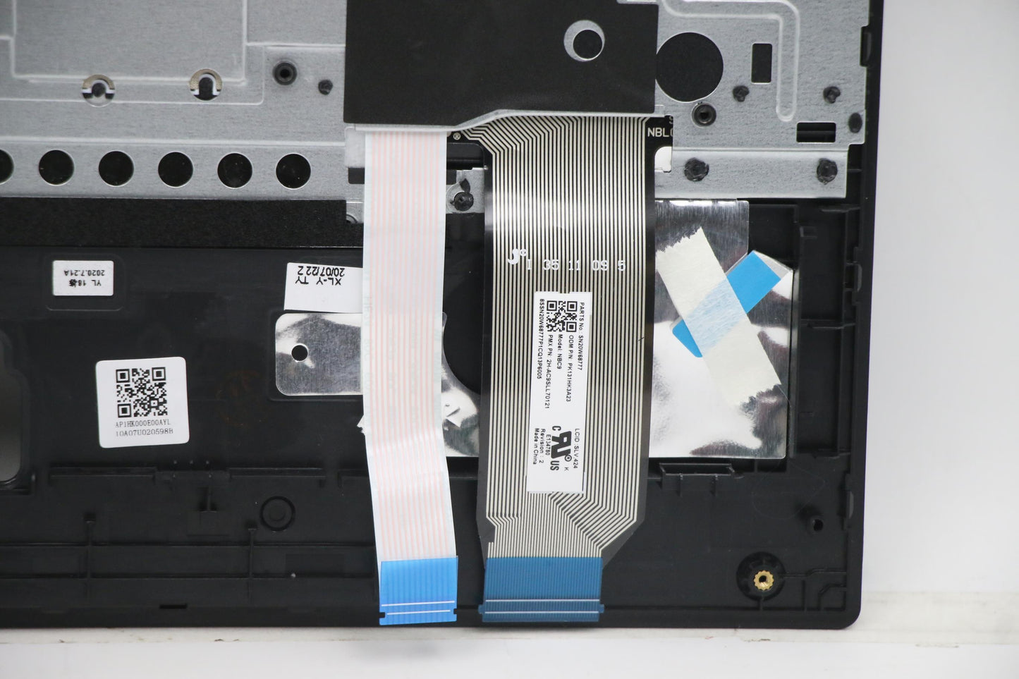 Lenovo Mech_Asm Kb Slv(P)Fpr Uk Bk - 5M11A35909