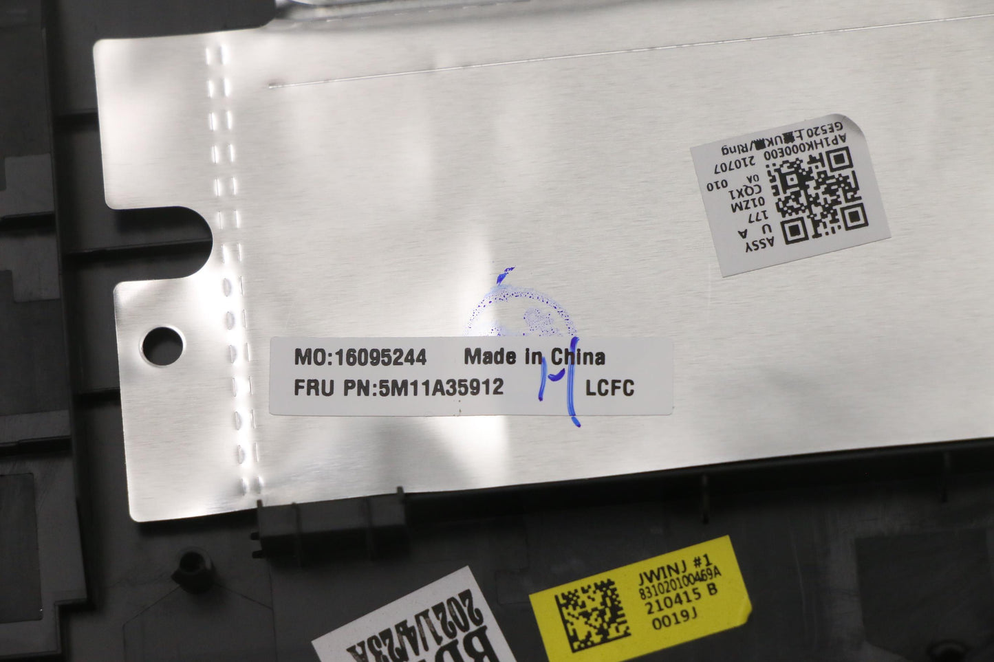 Lenovo Mech_Asm Kb Swe/Fin(P)Fpr Uk B - 5M11A35912