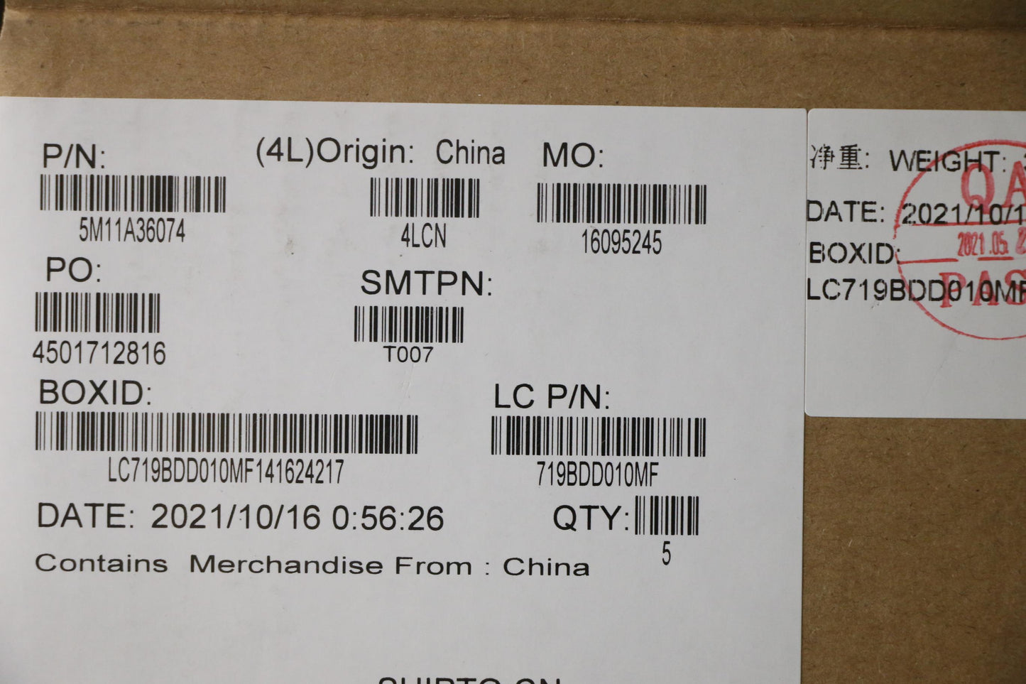 Lenovo Mech_Asm Kb 058 Fra Bklt(P)Uk - 5M11A36074
