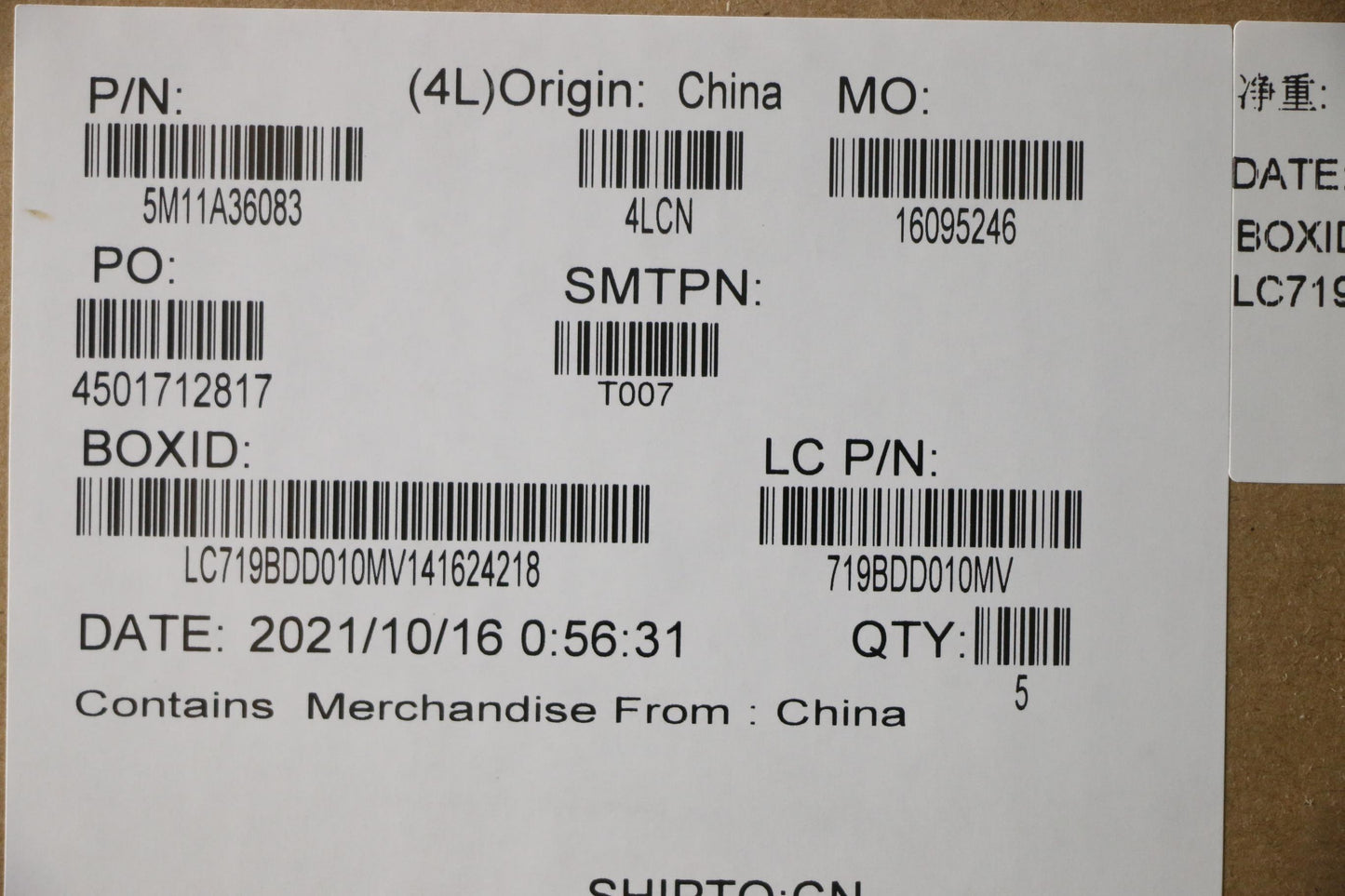Lenovo Mech_Asm Kb Den Bklt(P)Uk Bk - 5M11A36083