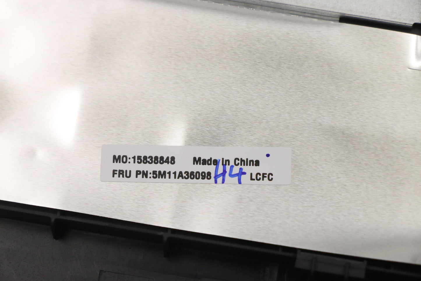 Lenovo Mech_Asm Kb Hun Bklt(P)Uk Bk - 5M11A36098