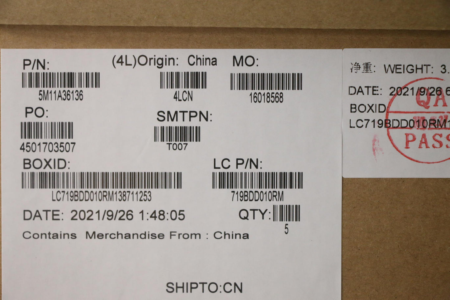 Lenovo Mech_Asm Kb Uke Bklt(S)Uk Bk - 5M11A36136