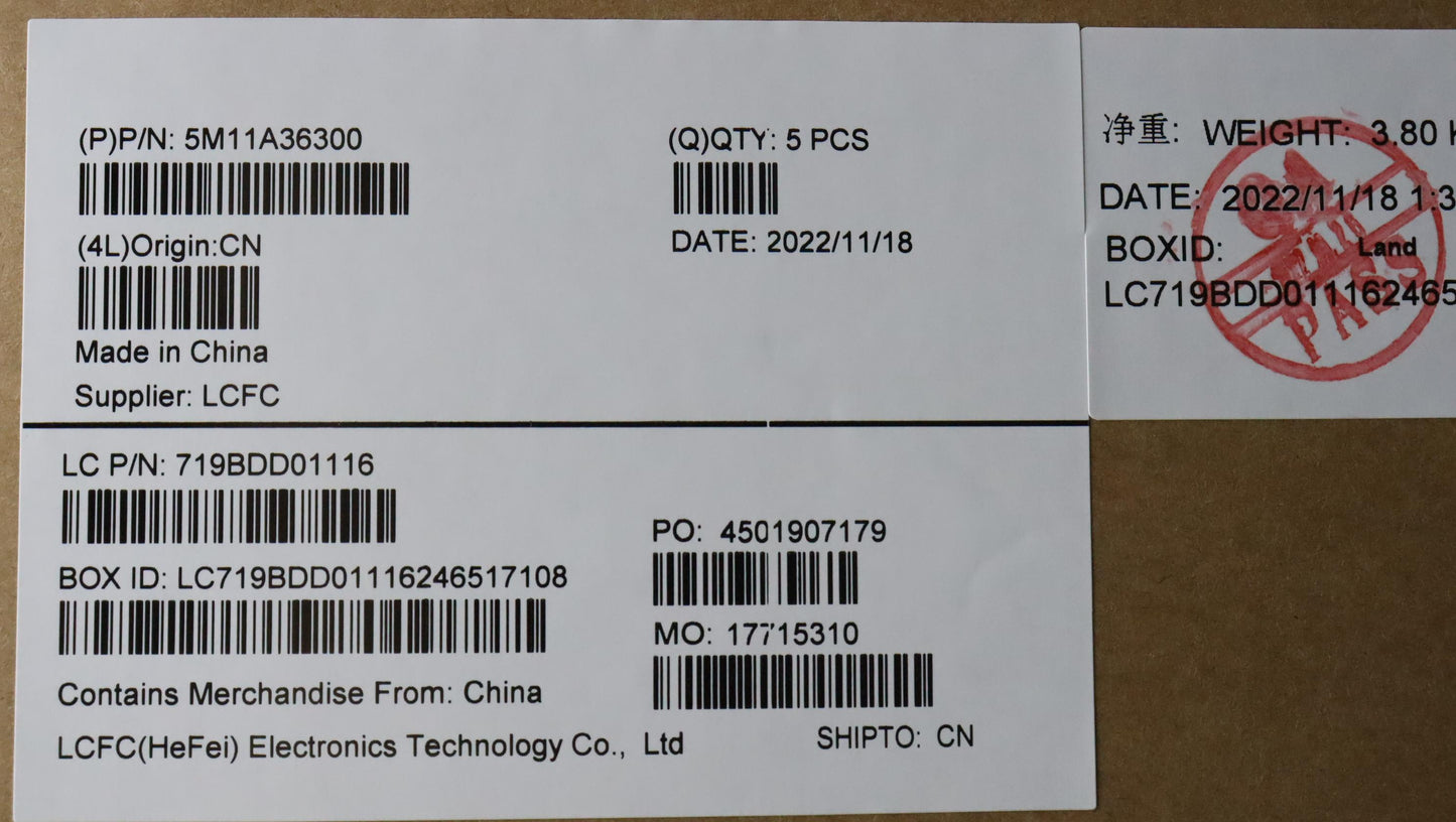 Lenovo Mech_Asm Kb Fra Bklt(T)Fpr Uk - 5M11A36300