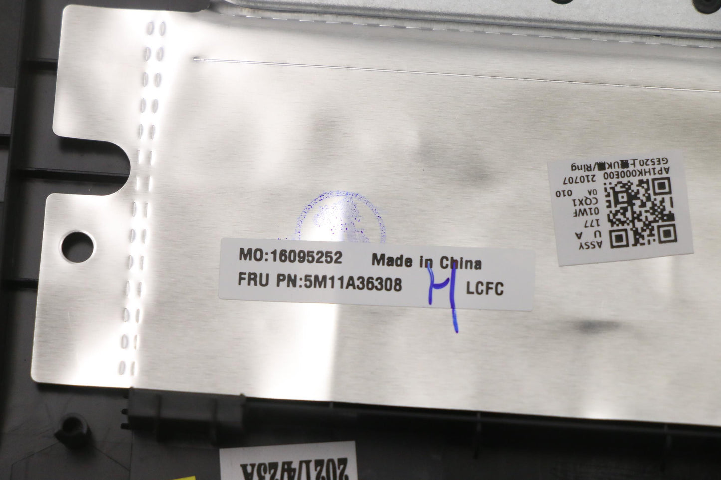 Lenovo Mech_Asm Kb Hun Bklt(P)Fpr Uk - 5M11A36308