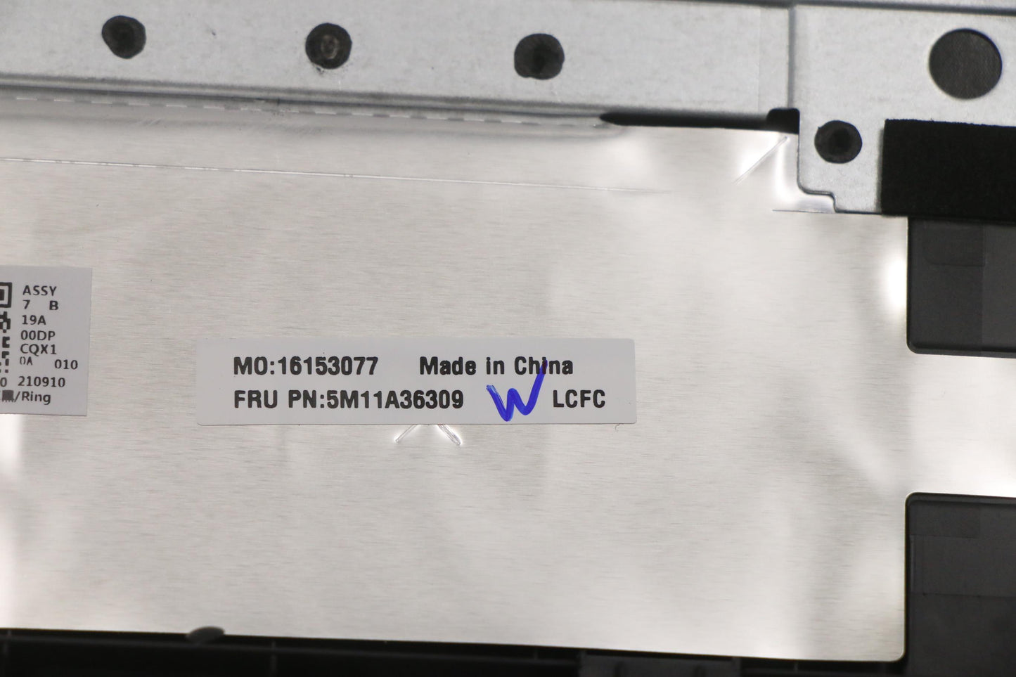 Lenovo Mech_Asm Kb Hun Bklt(T)Fpr Uk - 5M11A36309