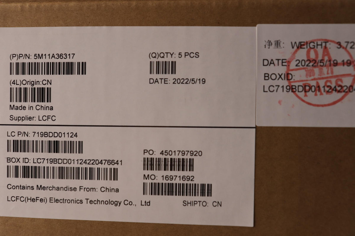 Lenovo Mech_Asm Kb Nor Bklt(P)Fpr Uk - 5M11A36317