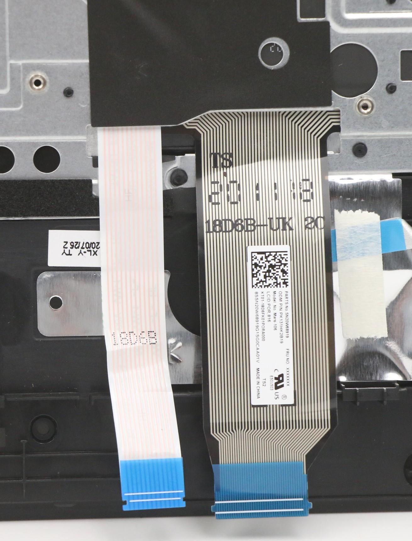 Lenovo Mech_Asm Kb Por Bklt(T)Fpr Uk - 5M11A36321