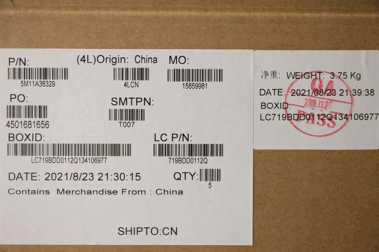 Lenovo Mech_Asm Kb Slv Bklt(P)Fpr Uk - 5M11A36329