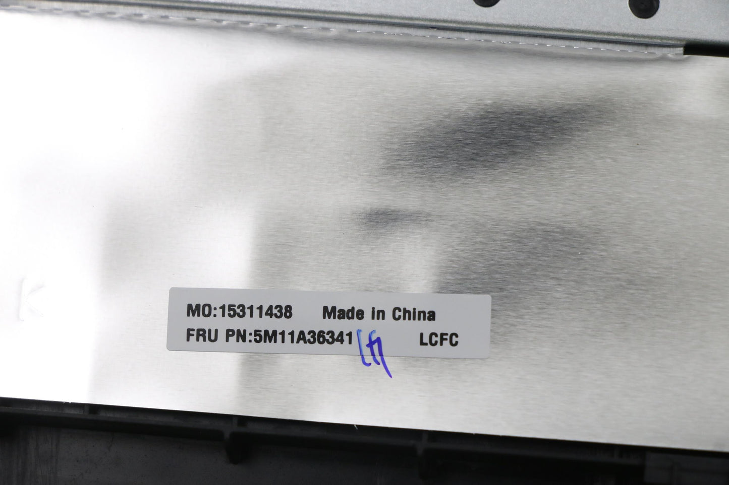 Lenovo Mech_Asm Kb Tur Bklt(P)Fpr Uk - 5M11A36341